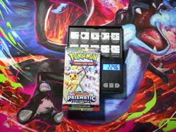 VERY HEAVY! GOD PACKUUU 22.46g Prismatic Evolutions Pokemon TCG Booster (SEALED) - Image 1