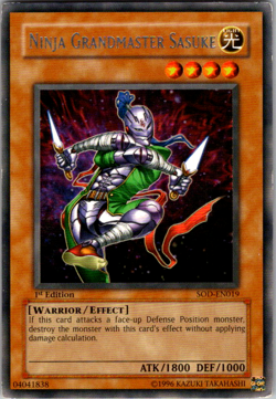 Ninja Grandmaster Sasuke SOD-EN019 1st ED Rare - Image 1