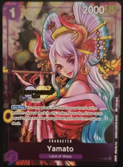 Yamato Championship 2024 Event Pack P-046/794 One Piece Promotion Cards Foil - Image 1