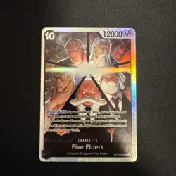 One Piece - Five Elders - English - OP13-082 - SR - NM - Image 1