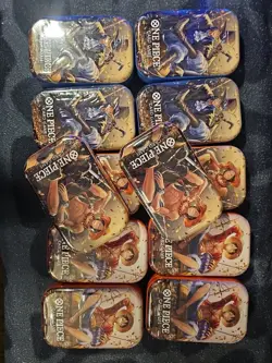 One Piece CCG - Tin Pack Set Vol 2 OP-13 English - 12 Tins Sealed - Image 1