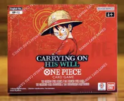 HALF CASE One Piece OP-13 TCG Carrying On His Will English 6 Booster Boxes Lot - Image 2