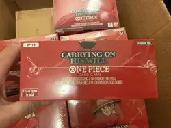 HALF CASE One Piece OP-13 TCG Carrying On His Will English 6 Booster Boxes Lot - Image 4