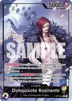 Donquixote Rosinante Alt Art OP12-061 English L Legacy Master One Piece - Image 1