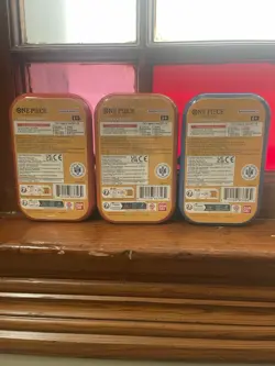 One Piece Tin Pack Set Vol 2| Factory Sealed 3 TIN LOT IN HAND Ready To Ship - Image 2