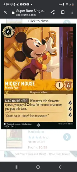 Disney Lorcana! Rise of the Floodborn Singles - Choose your cards - Super Rare - Image 3