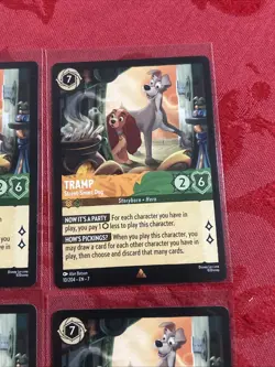 4x Disney Lorcana: Archazia's Island - Tramp - Street-Smart Dog - 10/204 Rare x4 - Image 2