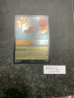 Disney Lorcana Archazia's Island - Rhino - Motivational Speaker - 1/204 - FOIL - Image 1