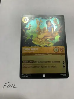 Disney Lorcana - Snow White Fairest in the Land 33/204 Archazia's Island Foil NM - Image 1