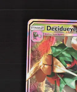 Decidueye GX 12/149 Sun & Moon Ultra Rare Holo Pokemon Card NM - Image 3
