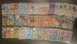 Pokemon EX and mega ex Lot 50 Cards English Collection Bulk - Image 1