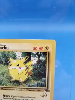 Pokemon Pikachu TCG Jungle 1st Edition Card 60/64 Wizards Promo 1999 WOTC Stamp - Image 2