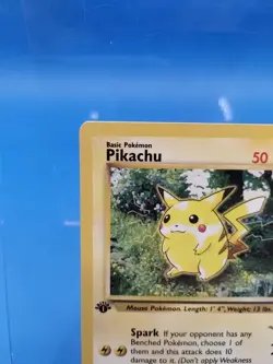 Pokemon Pikachu TCG Jungle 1st Edition Card 60/64 Wizards Promo 1999 WOTC Stamp - Image 3