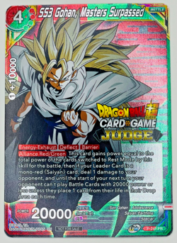 SS3 Son Gohan, Masters Surpassed | Dragon Ball Super Card Game Judge Stamped LP - Image 1