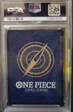 2025 ONE PIECE PROMOS BANDAI CARD GAMES FEST #073 MONKEY D. LUFFY PSA 10 - Image 2