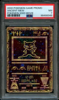 Pokemon | Ancient Mew | PSA 7 Near Mint | Movie 2000 Promo Graded Card - Image 1