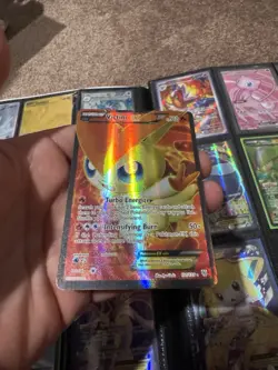 Pokemon TCG Victini EX Full Art Ultra Rare Holo Card Plasma Storm 131/135 - Image 2