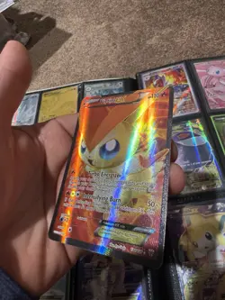 Pokemon TCG Victini EX Full Art Ultra Rare Holo Card Plasma Storm 131/135 - Image 3