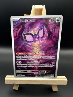 POKEMON Card PECHARUNT SVP EN 129 BLACK STAR PROMO SHROUDED FABLE NM - Image 1