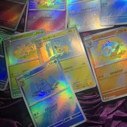 Eevee Full Eeveelutions 9 Set ACG Anime Girls Cards Special - Image 3