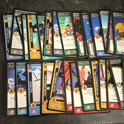 Over 100 Dragon Ball Z CCG Panini Mixed Card Lot Blue Red Cell Jr. Garlic Jr. - Image 3