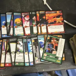 Over 100 Dragon Ball Z CCG Panini Mixed Card Lot Blue Red Cell Jr. Garlic Jr. - Image 4