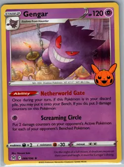 Gengar 066/196 Trick or Trade BOOster Bundle 2023 - Pokemon Card - NM - Image 1