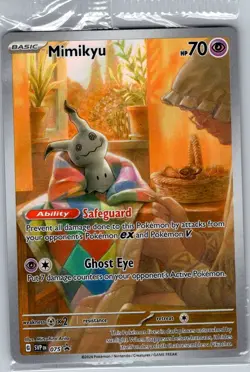 Mimikyu SVP 075 SV: Scarlet & Violet Promo Cards - Pokemon Card - Sealed - Image 1