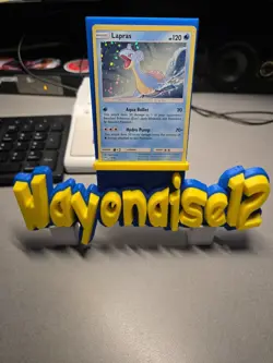 Lapras - 5/12 - Exclusive Sparkle Holo McDonald's 2019 - Pokemon TCG Card LP - Image 1