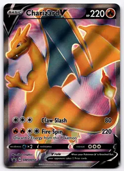 Charizard V - - SWSH050 SWSD Promo SWSH: Sword & Shield Promo Cards NM - Image 1