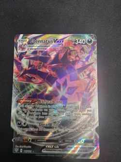 Eternatus VMAX 117/189 Darkness Ablaze Ultra Rare Holo Pokemon TCG Card NM - Image 1