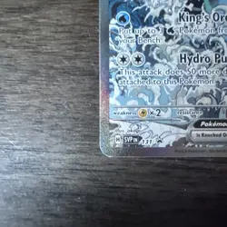 Kingdra EX 131 Pokemon TCG Scarlet & Violet Black Star Promo Holo Card - Image 5