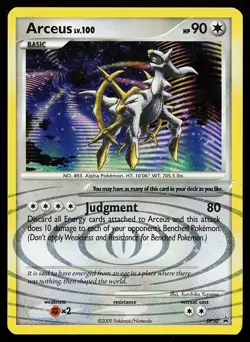 Arceus DP50 Holo Diamond & Pearl Promo Pokemon Card - Image 1