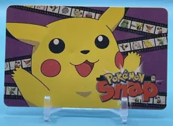 1999 Pokemon Snap Blockbuster Video Smart Card Pikachu Nintendo Promo - Image 1