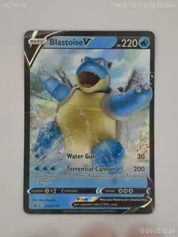 Blastoise V SWSH101 Black Star Promo Holo Pokemon Card NM 💥 - Image 1
