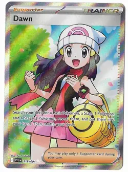 Dawn 2025 Pokemon Ultra Rare Holo Trainer Card 118/094 - Phantasmal Flames - NM - Image 1
