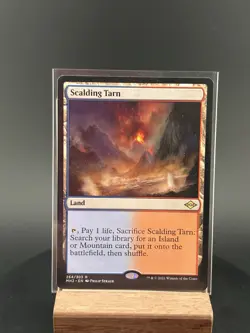 Scalding Tarn Modern Horizons 2 Regular Card Near Mint Condition Red Blue Land - Image 1