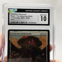 MTG - Commander: MH3 - Inversion Behemoth - Graded CGC 10 - Image 3