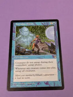 MTG Magic the Gathering: Stronghold: Intruder Alarm Rare - LP - Image 1
