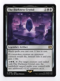 The Darkness Crystal 0096 (R) MTG FINAL FANTASY (FIN) - Image 1