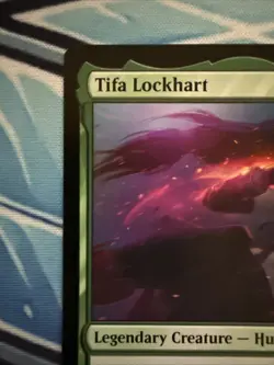 Tifa Lockhart #206 - MTG Final Fantasy - NM - Image 2