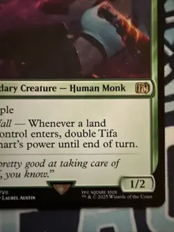 Tifa Lockhart #206 - MTG Final Fantasy - NM - Image 4