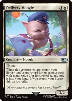 Normal - Delivery Moogle - 15 - FINAL FANTASY - NM - Image 1