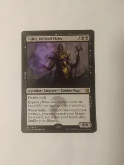1x Sidisi, Undead Vizier Light Play, English Dragons of Tarkir MTG Magic - Image 1
