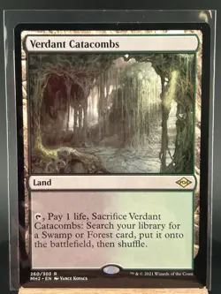 Verdant Catacombs Magic: The Gathering Modern Horizons 2 Mint Condition - Image 1
