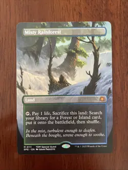 Misty Rainforest (Borderless) Special Guests Regular 111 NM - Image 1