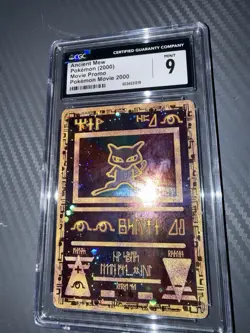 CGC 9 Mint Ancient Mew Pokemon Movie 2000 Pokemon Movie Promo - Image 3