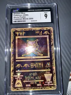CGC 9 Mint Ancient Mew Pokemon Movie 2000 Pokemon Movie Promo - Image 5
