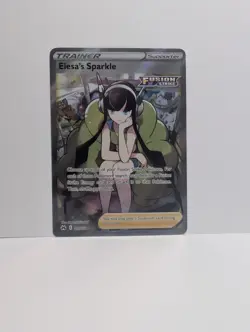 Pokemon Elesa's Sparkle 147/159 Crown Zenith Ultra Rare Full Art Trainer Holo - Image 1