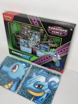 Pokemon TCG: Scarlet And Violet: Shrouded Fable Kingdra Ex Special + BONUS - Image 2